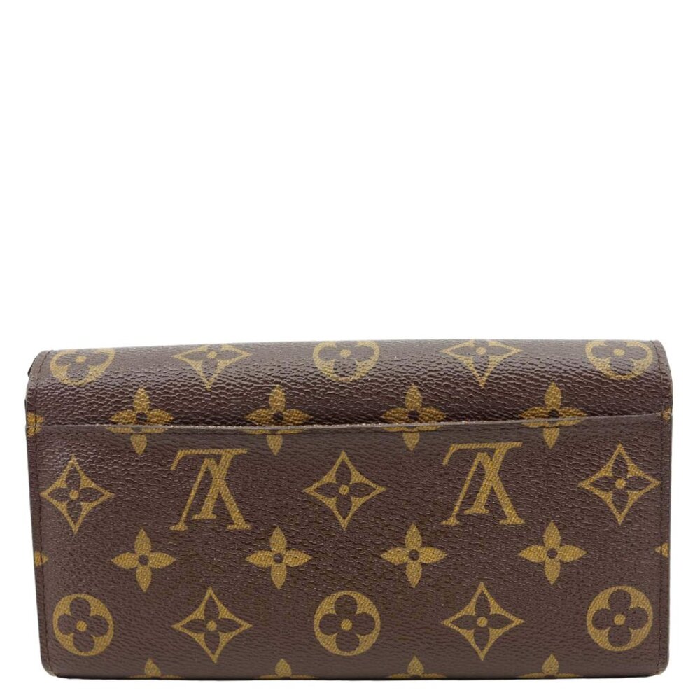 Louis Vuitton  Sarah Monogram Canvas Wallet Brown - Picture 3 of 14